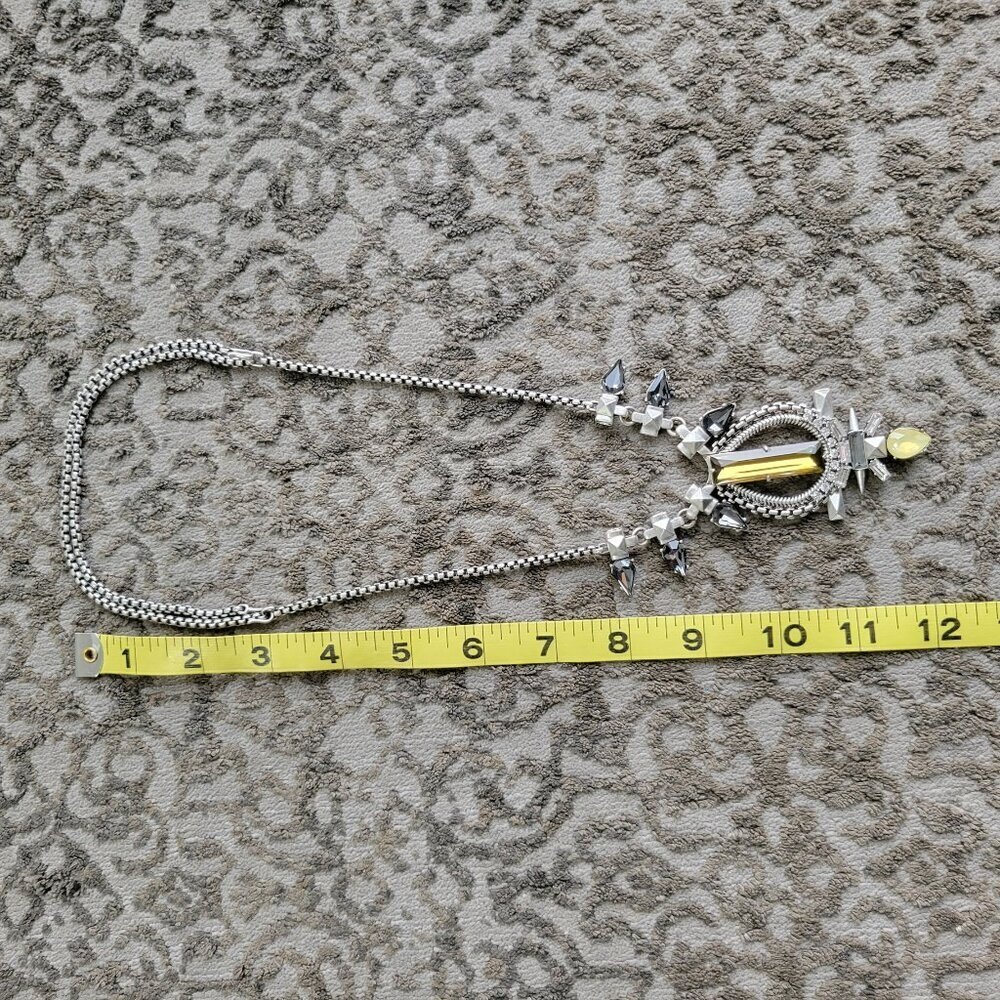 Stella & Dot Eclipse Statement Necklace-Can be 18” or 31” - Picture 9 of 12